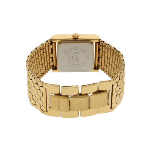 Silver Dial Golden Stainless Steel Strap Watch 8132YM01 SDE954