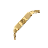 TITAN Champagne Dial Golden Stainless Steel Strap Watch - 1580YM05