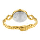 Sonata Utsav Purple Dial Yellow Bi Metal Strap Watch NR8184YM03