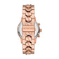 Michael Kors Ritz Analog Rose Gold Dial Watch-MK7223