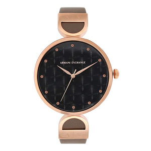Armani Exchange Brooke Analog Black Dial Women's Watch-AX5329 - KRISHNA WATCH COMPANY