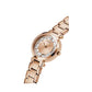 GUESS Crystal Clear Collection Analog Rose Gold Dial Women's Watch-GW0470L3