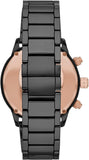 Emporio Armani Men's Stainless Steel Watch with Chronograph or Three Hand Movement AR70002