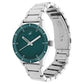 BLUE DIAL SILVER STAINLESS STEEL STRAP WATCH 6078SM01 6078SM01
