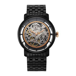 Titan Mechanical Slimline Black Dial Watch 90158KM01 - KRISHNA WATCH COMPANY