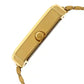 Champagne Dial Golden Stainless Steel Strap Watch NP7053YM07