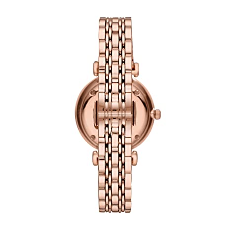 Women's Two-Hand Rose Gold-Tone Stainless Steel Watch AR11244