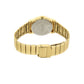 Sonata White Dial Golden Stainless Steel Strap Watch NR7023YM01