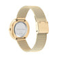 Calvin Klein 25200012 Twisted Bezel Quartz Watch for Women