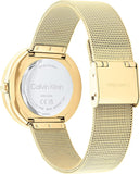 Calvin Klein 25200150 Twisted Bezel Crystals Watch for Women
