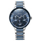 Titan Ceramic Fusion Blue Dial Multifunction Watch 90148KD02