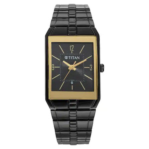 TITAN Karishma Black Dial Brass Strap Watch 9151NM01 / NS9151NM01 - KRISHNA WATCH COMPANY