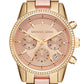 Michael Kors Analog Rose Gold Dial Women's Watch-MK6475
