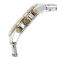 TITAN White Dial Multic oloured Metal Strap Watch 9308BM01