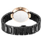 Titan Purple Ceramics Black Dial Ceramic Strap Watch for Women 95189KC02