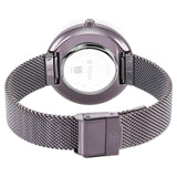 TITAN Glitz Purple Dial Stainless Steel Strap Watch for Women 95210QM01