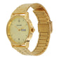 Essentials Champagne Dial Stainless Steel Strap 77083YM03
