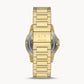 Armani Exchange Moonphase Multifunction Gold-Tone Stainless Steel Watch AX1737