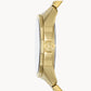 Armani Exchange Moonphase Multifunction Gold-Tone Stainless Steel Watch AX1737