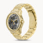 Armani Exchange Moonphase Multifunction Gold-Tone Stainless Steel Watch AX1737