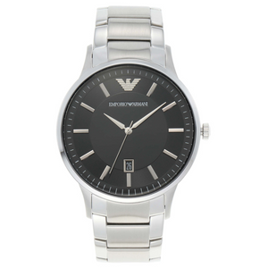 Men's Three-Hand Date Stainless Steel Watch AR11181 - KRISHNA WATCH COMPANY