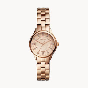Fossil Modern Sophisticate Three-Hand Rose Gold-Tone Watch - BQ1571 - KRISHNA WATCH COMPANY
