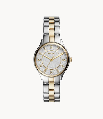 Modern Sophisticate Three-Hand Two-Tone Stainless Steel Watch BQ1574