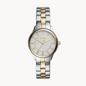 FOSSIL Modern Sophisticate Three-Hand Two-Tone Watch - BQ1574 - KRISHNA WATCH COMPANY