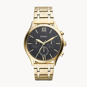 Fenmore Midsize Multifunction Gold-Tone Stainless Steel Watch BQ2366 - KRISHNA WATCH COMPANY