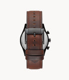 FOSSIL Sullivan Multifunction Brown Leather Watch - BQ2457