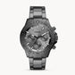 FOSSIL Bannon Multifunction Smoke Stainless Steel Watch BQ2491