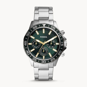 FOSSIL Bannon Multifunction Stainless Steel Watch - BQ2492 - KRISHNA WATCH COMPANY
