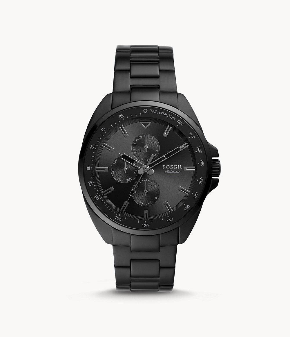 Autocross Multifunction Black Stainless Steel Watch  BQ2551