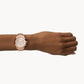 FOSSIL Modern Courier Midsize Chronograph Rose-Gold-Tone Stainless Steel Watch BQ3036