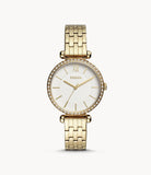 Tillie Three-Hand Gold-Tone Stainless Steel Watch BQ3498 - KRISHNA WATCH COMPANY