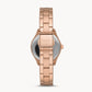 Rye Three-Hand Date Rose Gold-Tone Stainless Steel Watch BQ3639