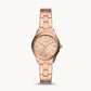 Rye Three-Hand Date Rose Gold-Tone Stainless Steel Watch BQ3639