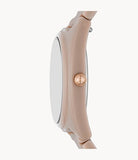 FOSSIL Gabby Three-hand Date Salted Caramel Stainless Steel And Ceramic Watch CE1110