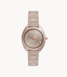 FOSSIL Gabby Three-hand Date Salted Caramel Stainless Steel And Ceramic Watch CE1110