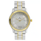 Titan Silver Dial Two Toned Stainless Steel Strap Watch 1627BM03