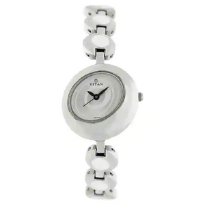 Titan Silver Dial Silver Metal Strap Watch NQ2485SM01 (DB938) - KRISHNA WATCH COMPANY