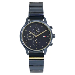 Tommy Hilfiger Blue Dial Blue Metal Strap Watch TOMMY HILFIGER NCTH1781893 - KRISHNA WATCH COMPANY