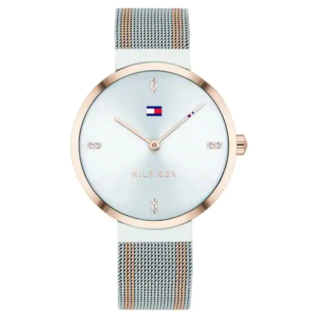Tommy Hilfiger White Dial Stainless Steel Watch NCTH1782221 - KRISHNA WATCH COMPANY