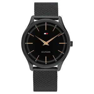 Tommy Hilfiger Men Black Dial Analog Watch TH1710470 - KRISHNA WATCH COMPANY