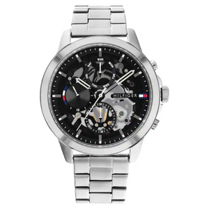 Tommy Hilfiger Men Black Dial Analog Watch 1710477 - KRISHNA WATCH COMPANY