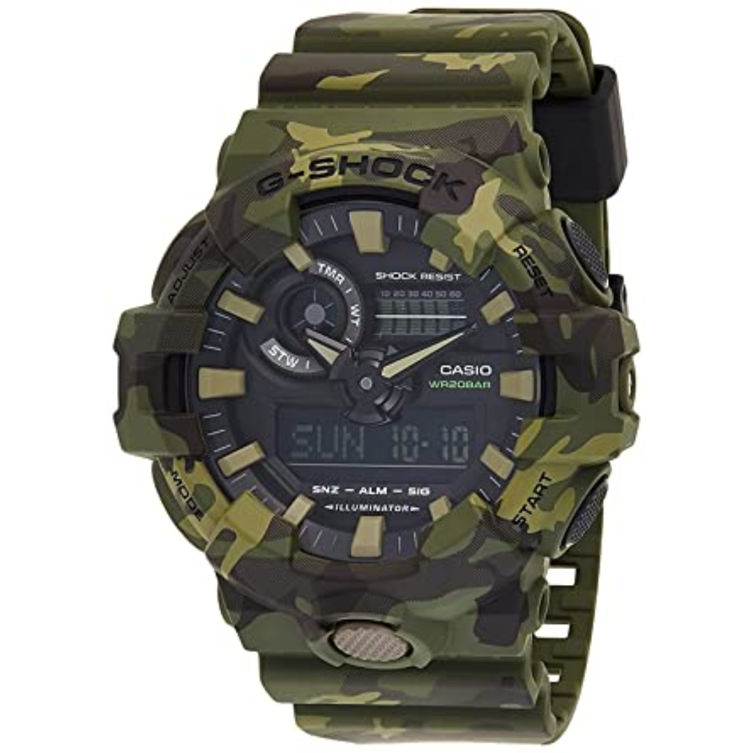 Casio G-Shock Analog-Digital Black Dial Men's Watch GA700CM3ADR (G824)