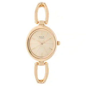 Titan Raga Viva Rose Gold Dial Metal Strap Watch NP2579WM01 (DG597) - KRISHNA WATCH COMPANY