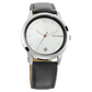 Workwear Watch with Silver Dial & Leather Strap NP1806SL01 (DJ167)