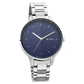 Titan Workwear Watch with Blue Dial Metal Strap NP2648SM01 (DK774)