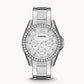 Riley Multifunction Stainless Steel Watch ES3202